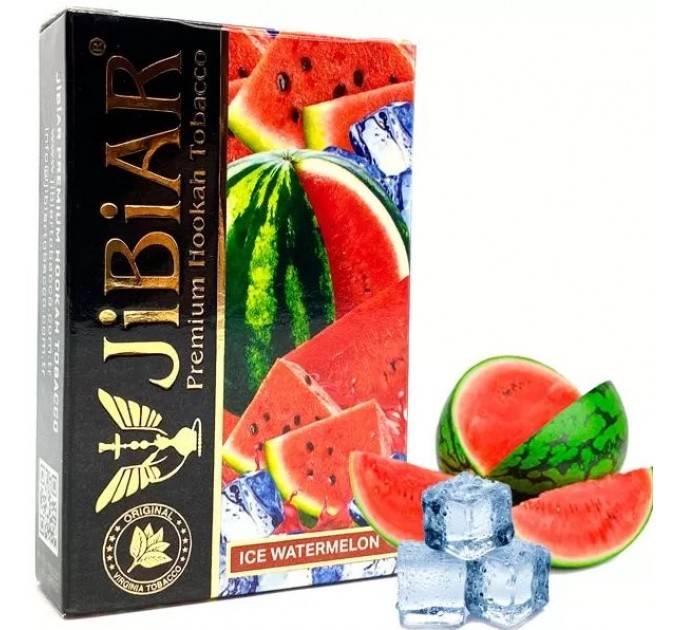 Табак Jibiar Ice Watermelon (Арбуз Лед) 50 грамм