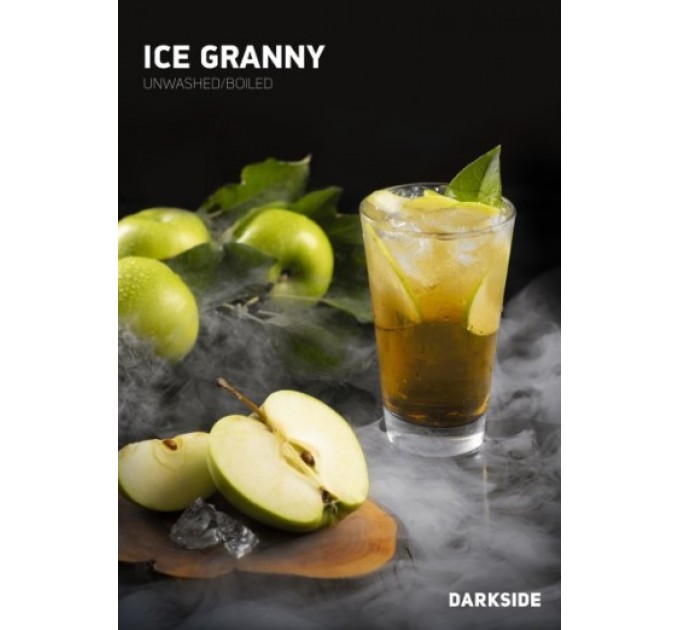 Тютюн Darkside Medium Ice Granny (Крижане Яблуко) 250 грам