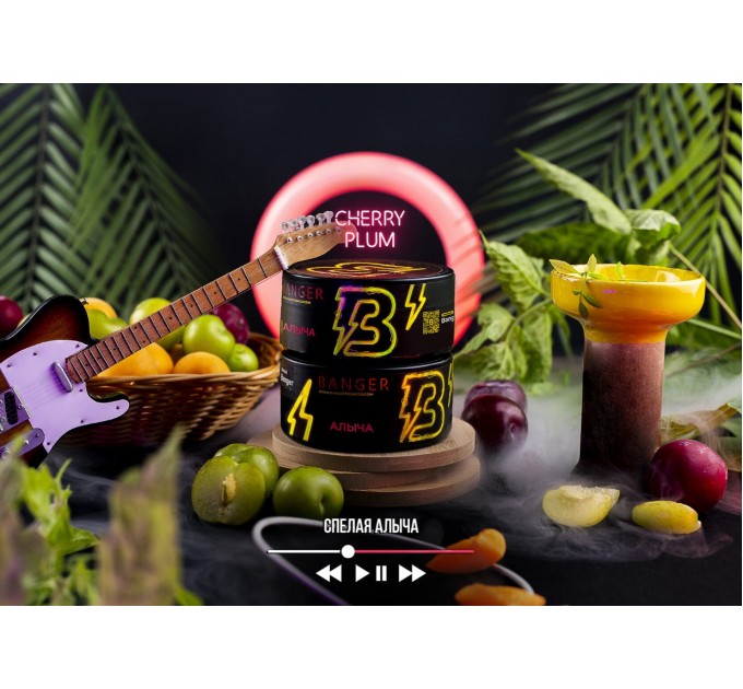 Табак Banger Cherry Plum (Алыча) 100 грамм