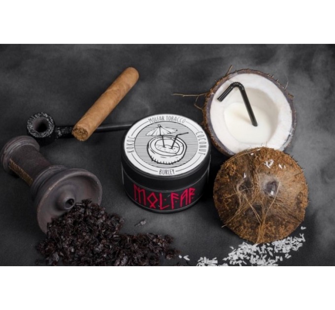 Тютюн Molfar Burley Кокос (Coconut) на вагу