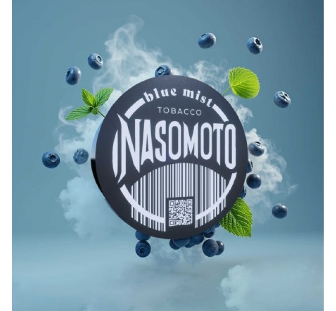Тютюн Nasomoto Blue mist (М'ята Чорниця) 100 грам