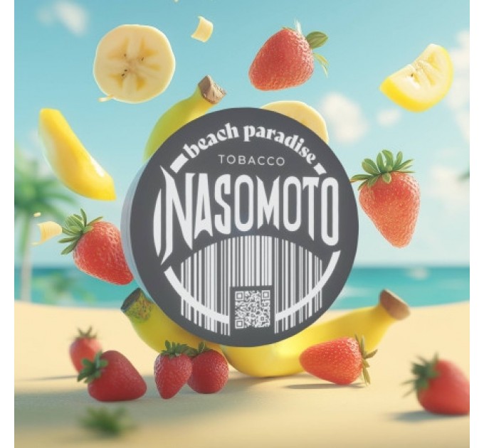 Тютюн Nasomoto Beach Paradise (Банан Полуниця) 100 грам