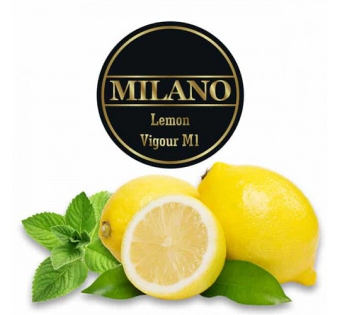Табак Milano Lemon Vigiour M1 (Лимон С Мятой)  100 гр