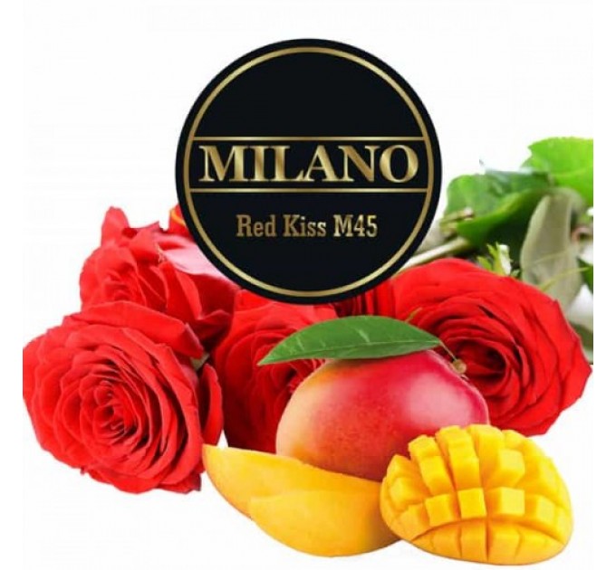 Табак Milano Red Kiss M45 (Роза Манго) 100 грамм