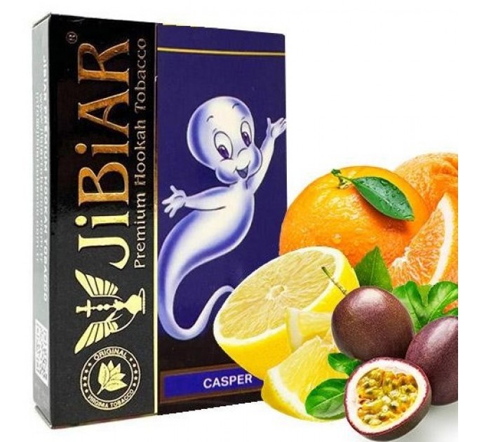 Табак Jibiar Casper (Маракуйя, Лимон, Апельсин) 50 грамм