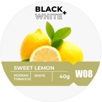 Табак Black & White W08 Sweet Lemon (Лимон) 40 грамм
