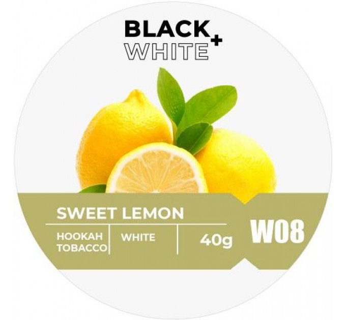 Табак Black & White W08 Sweet Lemon (Лимон) 40 грамм