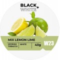 Табак Black & White W23 Mix Lemon Lime (Лимон Лайм) 40 грамм