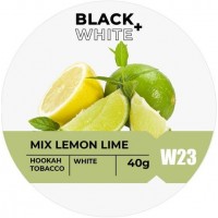 Табак Black & White W23 Mix Lemon Lime (Лимон Лайм) 40 грамм