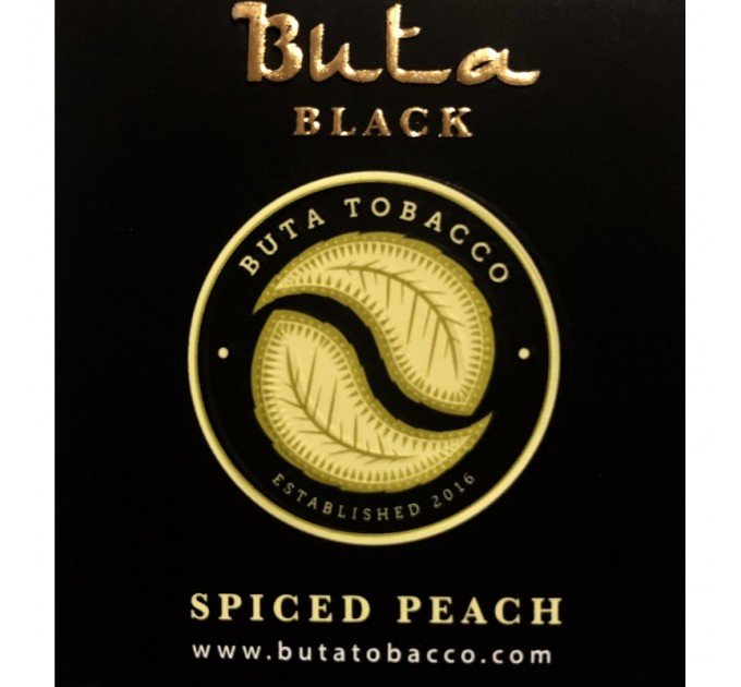 Табак Buta Black Пряный Персик (Spiced Peach) 20 грамм