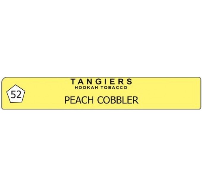 Табак Tangiers Noir Peach Cobbler (Персиковый Десерт) 250 грамм