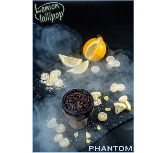 Табак Phantom Medium Lemon Lollipop (Лимон Леденец) 100 грамм