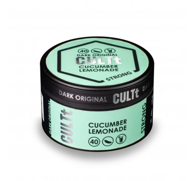 Табак CULTT Strong DS40 Cucumber Lemonade (Огуречный Лимонад) 100 грамм