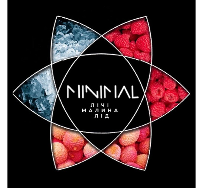 Табак Minimal Ice Lychee Raspberry (Лед Личи Малина) 50 грамм