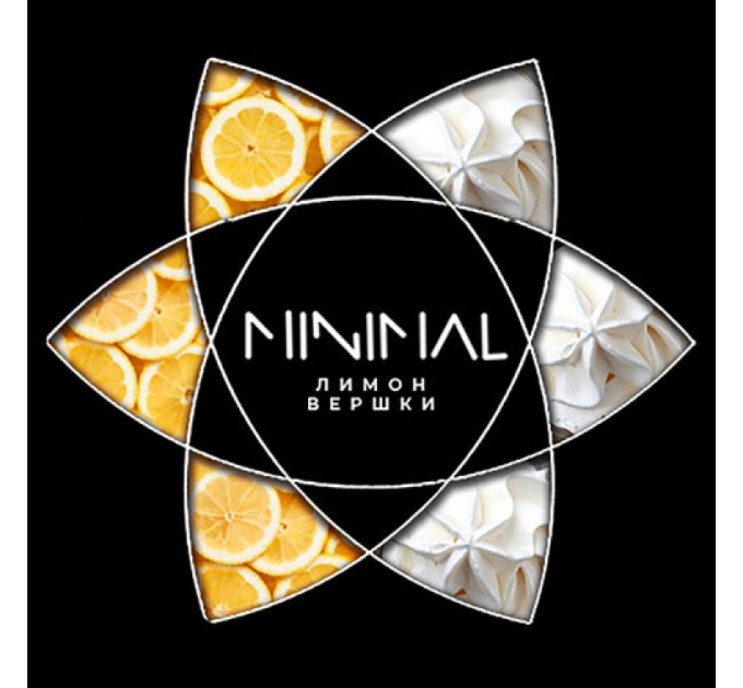 Табак Minimal Lemon Cheese (Лимон Сливки) 50 грамм