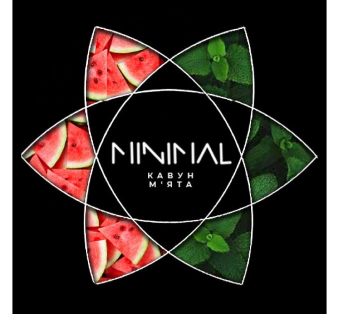 Табак Minimal Watermelon Mint (Арбуз Мята) 50 грамм