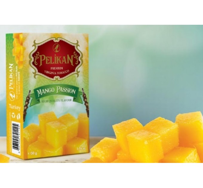 Тютюн Pelikan Mango Passion (Пристрасний манго) 50 грам
