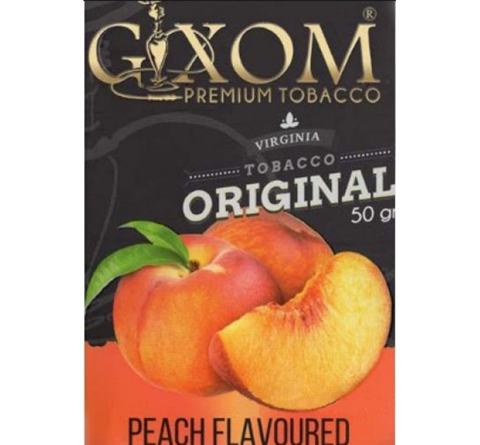 Тютюн Gixom Peach (Персик) 50 грам