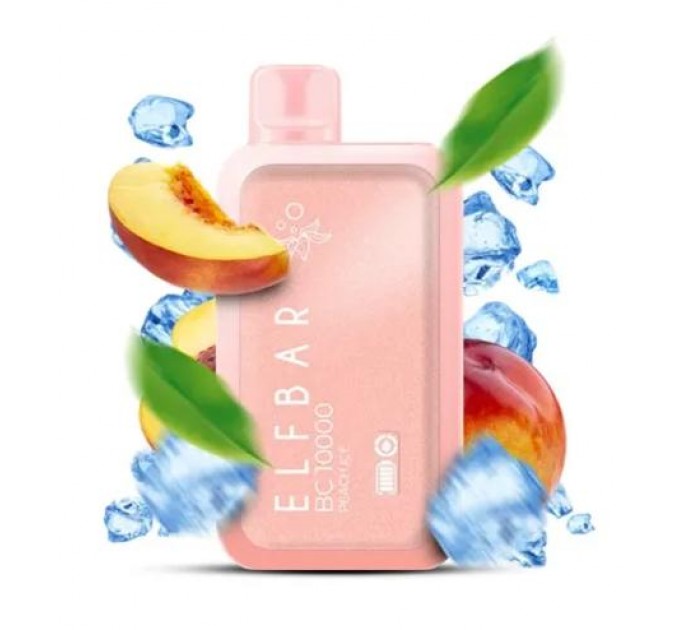 Одноразовая Pod система Elf Bar BC10000 Peach Ice (Персик лед)