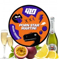 Табак 4:20 x Hookah Overlord Porn star martini (Маракуйя Лимон Игристое) 100 грамм