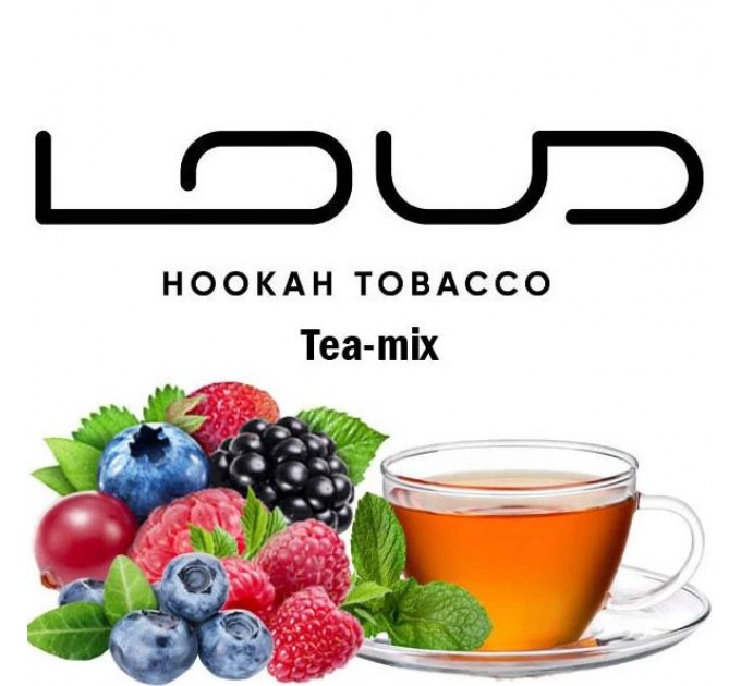 Тютюн Loud Tea mix (Ягідний чай) 100 грам