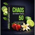 Тютюн Chaos Wild Garten Mix (Огірок Суниця Лайм Ваніль) 50 грам