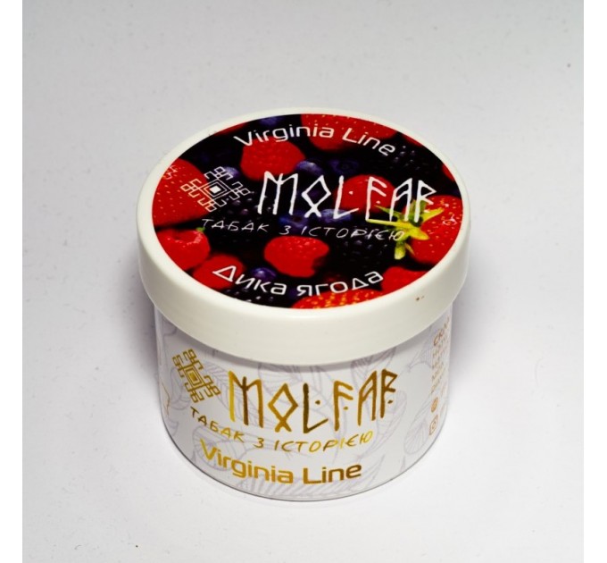 Табак Molfar Virginia Дикі ягоди 60 грамм