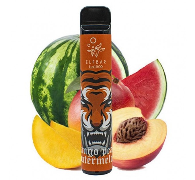Elf Bar 1500 Lux Mango Peach Watermelon (Манго Персик Арбуз)