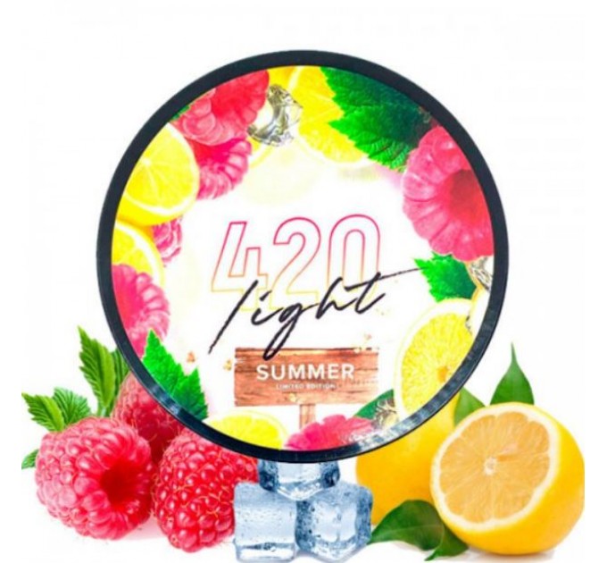 Тютюн 4:20 Light Айс Лимон Малина 250 грам
