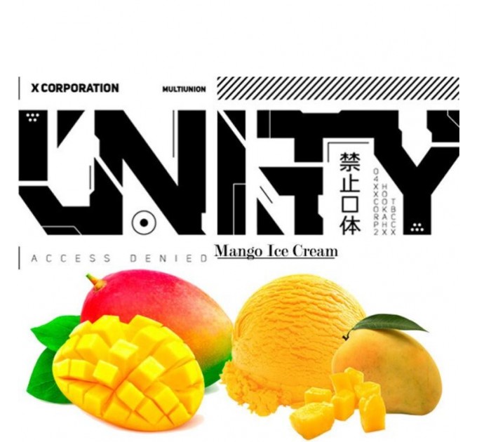 Тютюн Unity Urban Collection Mango Ice Cream (Морозиво з манго) 40 грам