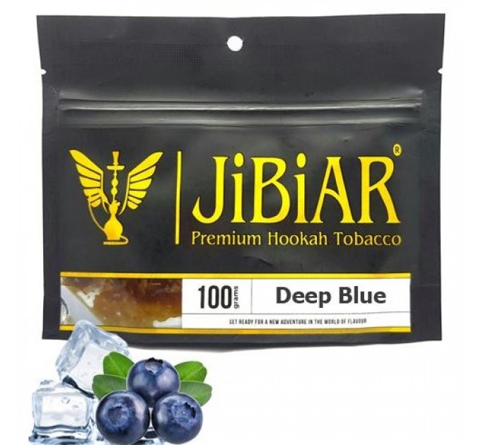 Тютюн Jibiar Deep Blue (Темно Синій) 100 грам