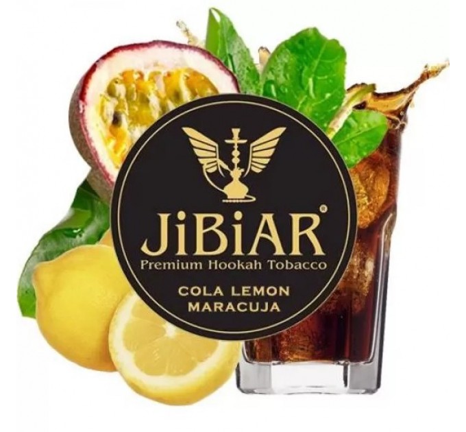 Тютюн Jibiar Cola Lemon Maracuja (Кола Лимон Маракуя) 100 грам
