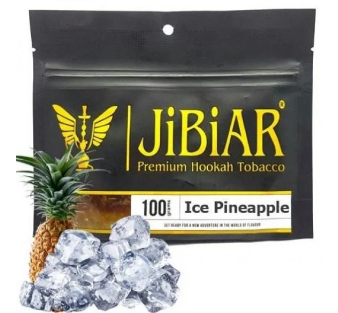 Табак Jibiar Ice Pineapple (Ананас Лед) 100 грамм