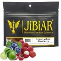 Табак Jibiar Lime Lychee Blueberry (Лайм Личчи Черника) 100 грамм