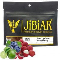 Табак Jibiar Lime Lychee Blueberry (Лайм Личчи Черника) 100 грамм