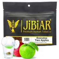 Тютюн Jibiar Emirates Two Apples (Еміратське Подвійне Яблуко) 100 грам