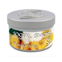 Табак Social Smoke Banana Foster 100 грамм