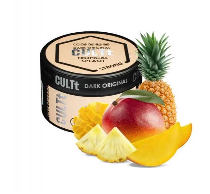 Табак CULTT Strong DS07 Tropical Splash (Манго, маракуйя, лайм) 100 грамм
