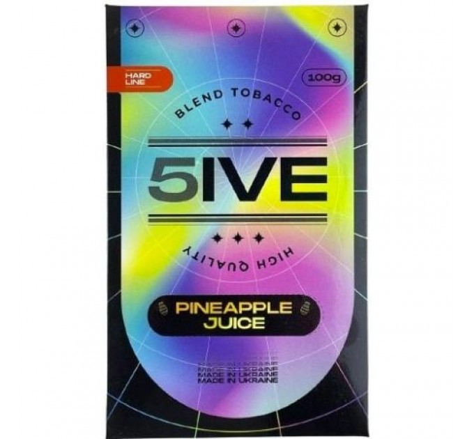 Табак 5IVE Hard Pineapple Juice (Ананасовый сок) 100 грамм