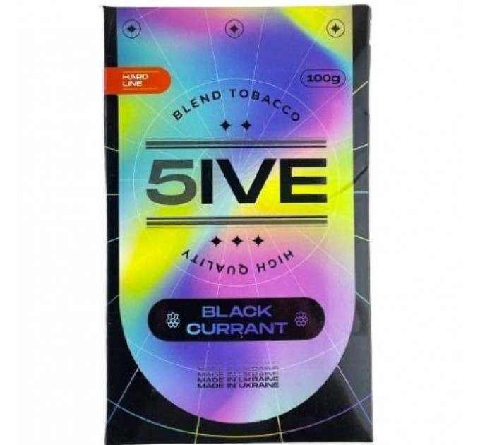 Табак 5IVE Hard Black Currant (Черная смородина) 100 грамм
