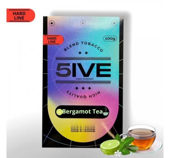 Табак 5IVE Hard Bergamot Tear (Чай с Бергамотом) 100 грамм