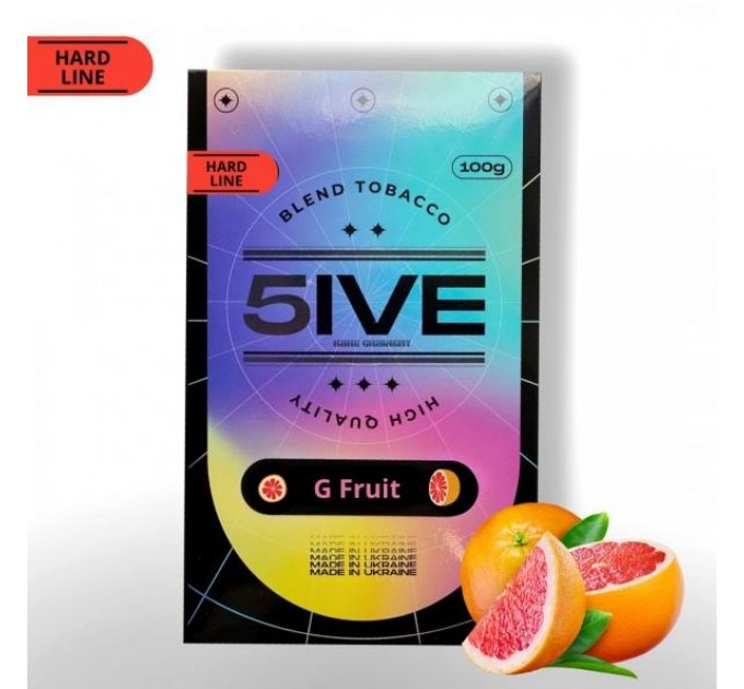 Табак 5IVE Hard G Fruit (Грейпфрут) 100 грамм