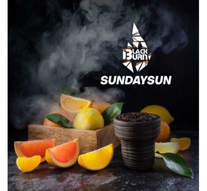 Тютюн Black Burn SundaySun (Чорний Берн Цитрусовий мікс) 100 грам