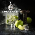 Тютюн Black Burn Famous Apple (Чорний Берн Зелене яблуко з льодом) 100 грам