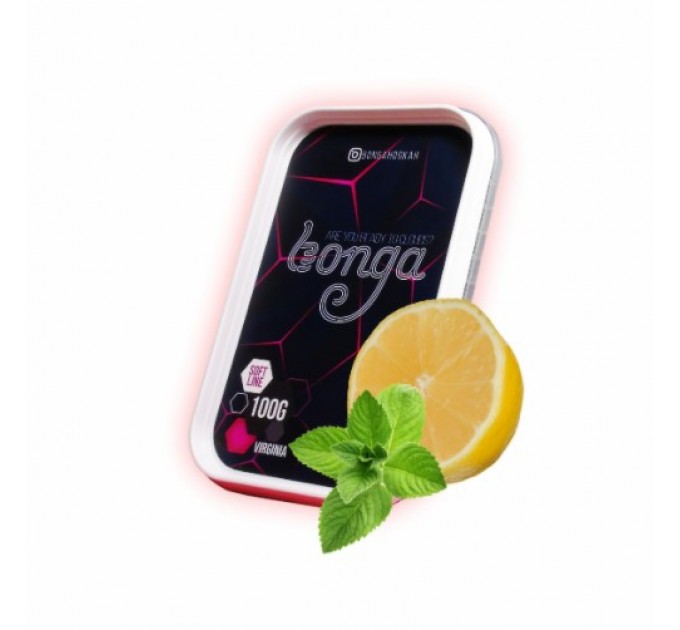 Табак Bonga Soft Line Lemon Mint (Лимон Мята) 100 грамм