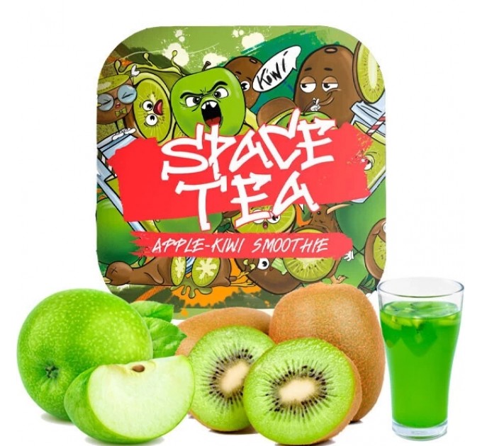 Чайная смесь Space Tea Apple kiwi smoothie (Яблоко Киви) 40 грамм