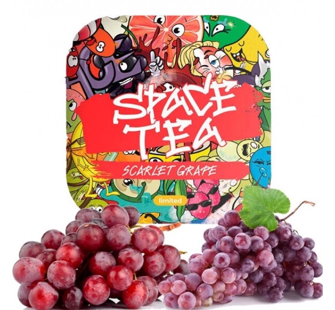 Чайная смесь Space Tea Scarlet Grape (Красный Виноград) 40 грамм
