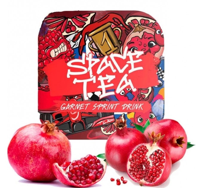 Чайная смесь Space Tea Garnet Sprint Drink (Гранатовый энергетик) 40 грамм