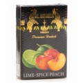 Табак Al Shaha Lime Spiced Peach (Пряный Лайм с Персиком) 50 грамм