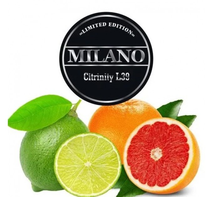 Табак Milano Limited Edition Citrinity L39 (Цитринити) 100 грамм